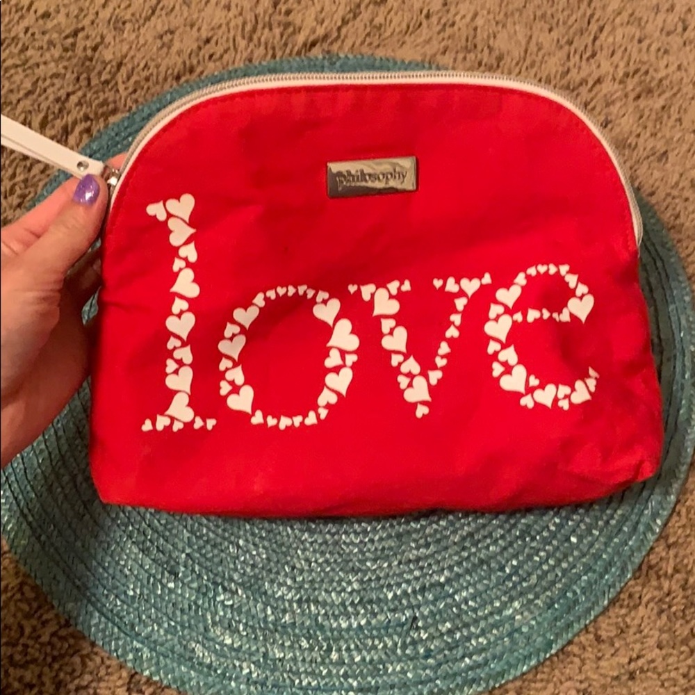 EUC❤️ Philosophy Makeup Bag 💄